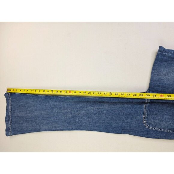 American Eagle Outfitters Size 4 Regular Womens 30" Inseam Super High Rise Flare - Picture 4 of 13